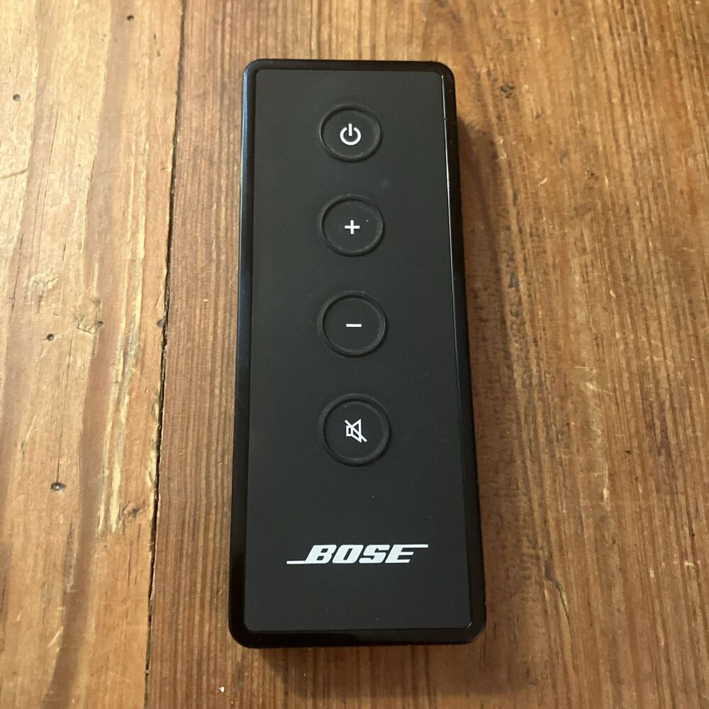 Bose Solo TV Sound System 5 10 15 series II 4 Button Remote Control OEM Working